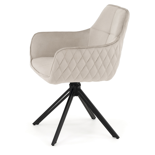 Krzesło obrotowe SC001 | Zielony | Welur 56 | Nogi czarne