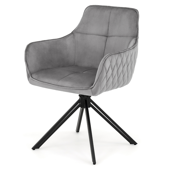 Krzesło obrotowe SC001 | Zielony | Welur 56 | Nogi czarne