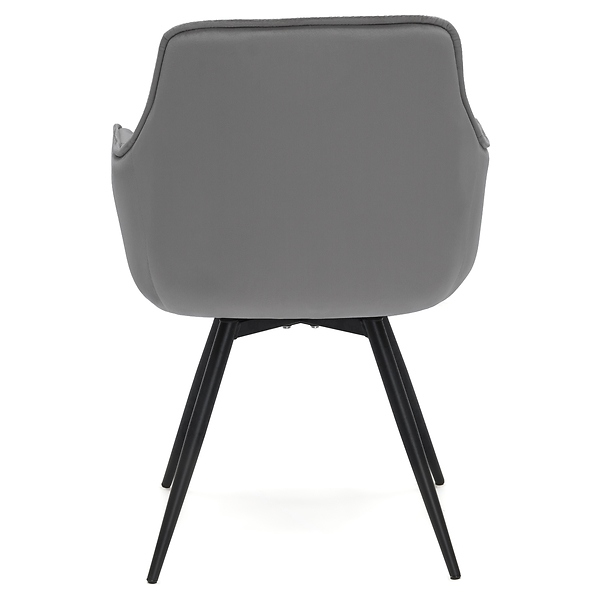 Krzesło obrotowe DC0084-3 | welur | szare