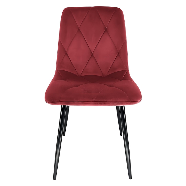 Krzesło Storczyk ciemno niebieskie welur do salonu do jadalni  Begryf