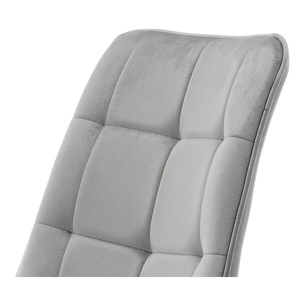 Krzesło tapicerowane welurowe CHIC velvet aksamit zielony