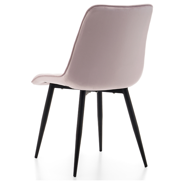 Krzesło tapicerowane welurowe CHIC velvet aksamit zielony