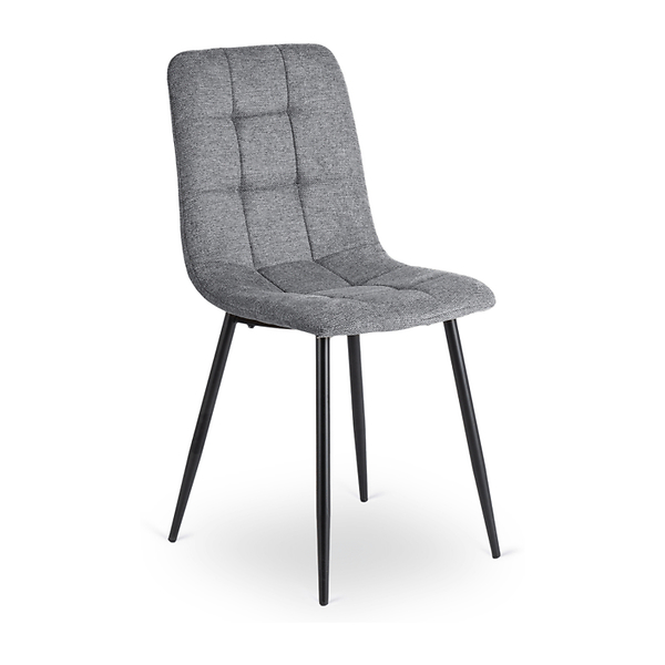 Krzesło Tapicerowane Kuchenne Do Jadalni Kuchni Salonu Loft Czarne PERU 2