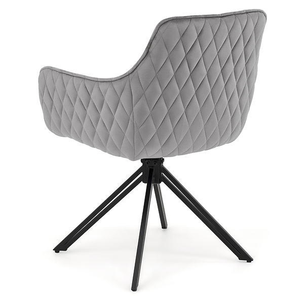 Krzesło obrotowe SC001 | Zielony | Welur 56 | Nogi czarne