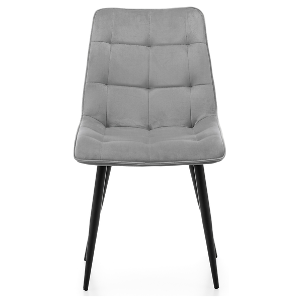 Krzesło tapicerowane welurowe CHIC velvet aksamit zielony