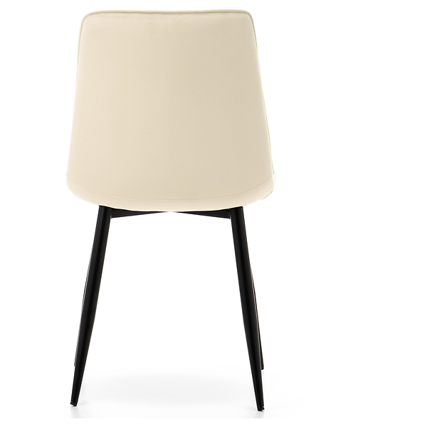 Krzesło tapicerowane welurowe CHIC velvet aksamit zielony