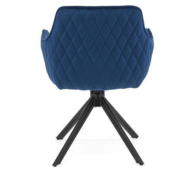 Krzesło obrotowe SC001 | Zielony | Welur 56 | Nogi czarne