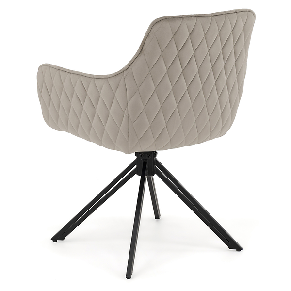 Krzesło obrotowe SC001 | Zielony | Welur 56 | Nogi czarne