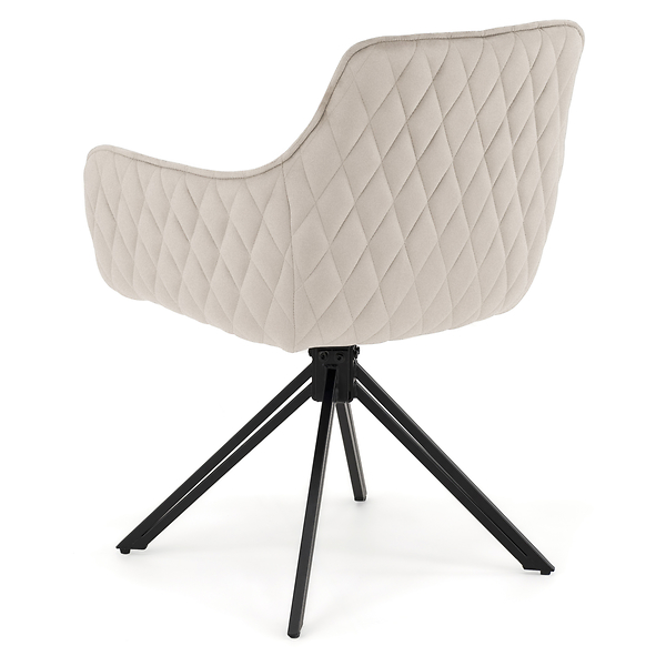 Krzesło obrotowe SC001 | Zielony | Welur 56 | Nogi czarne