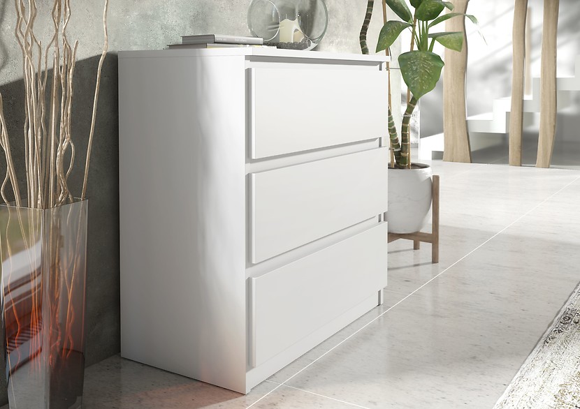 Komoda 3 szuflady kaszmir