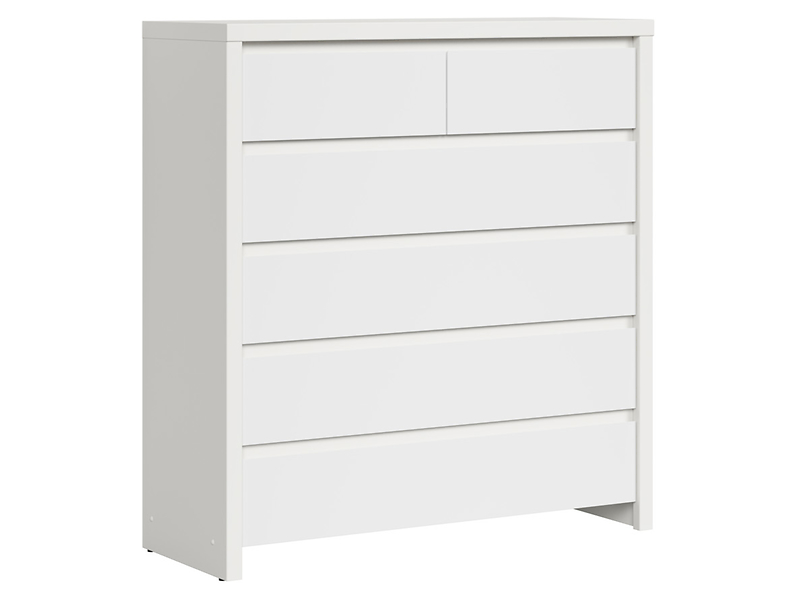 Komoda Kaspian 105 cm z 6 szufladami wenge