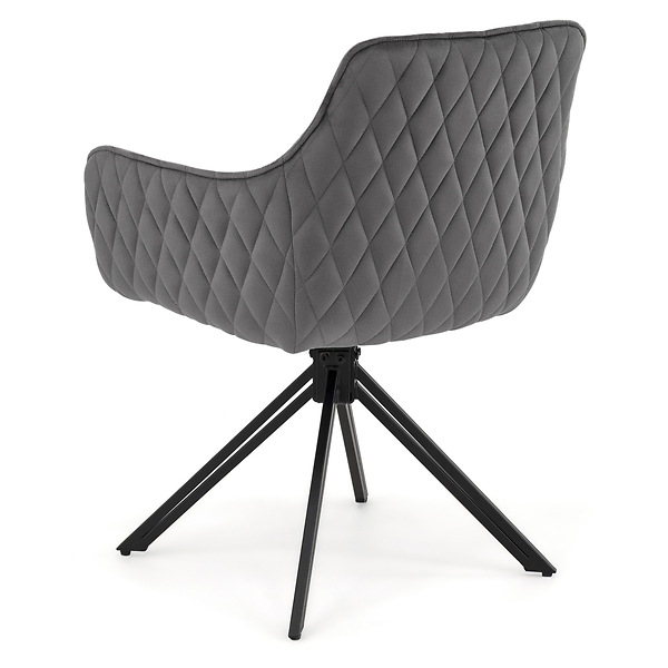 Krzesło obrotowe SC001 | Zielony | Welur 56 | Nogi czarne