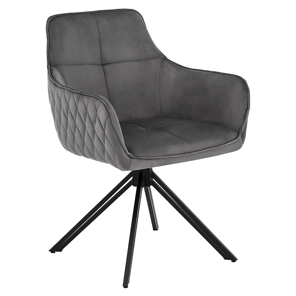 Krzesło obrotowe SC001 | Zielony | Welur 56 | Nogi czarne