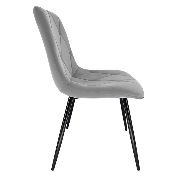 Krzesło Storczyk ciemno niebieskie welur do salonu do jadalni  Begryf