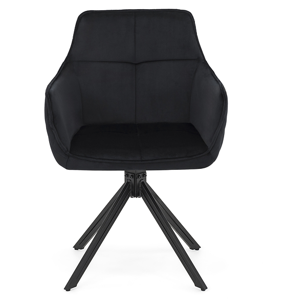 Krzesło obrotowe SC001 | Zielony | Welur 56 | Nogi czarne