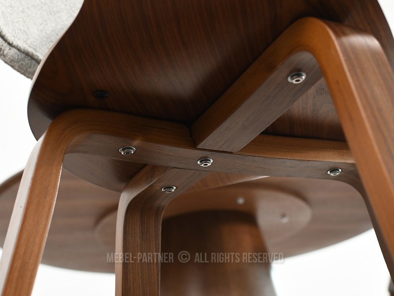 Szare Krzesło Boucle Robin Do Jadalni I Biura W Stylu Nowoczesnym