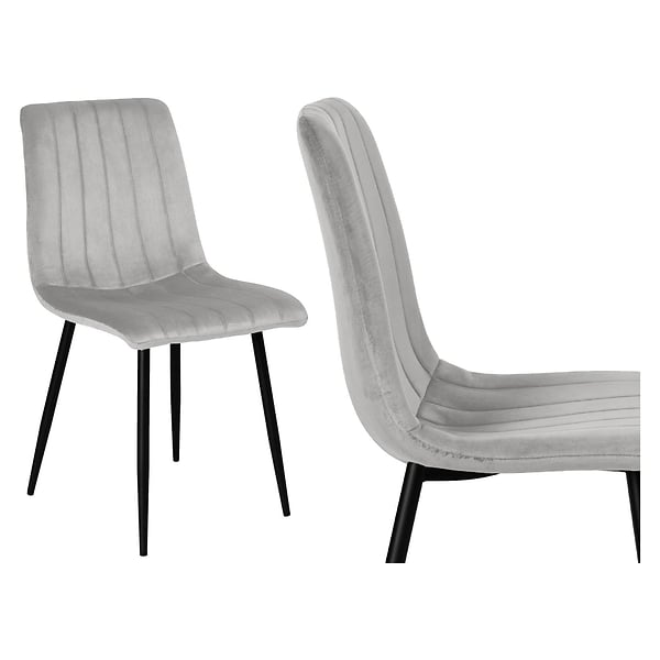 Krzesło Magnolia beżowe welur do salonu do jadalni do kuchni BEGRYF