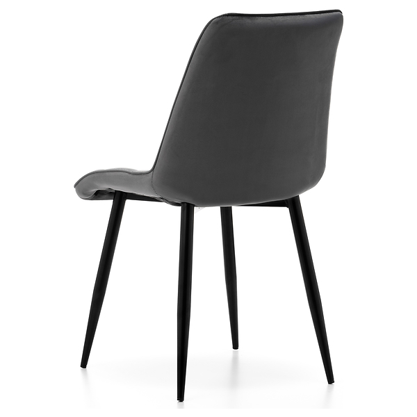 Krzesło tapicerowane welurowe CHIC velvet aksamit zielony