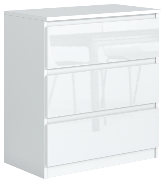 Komoda 3 szuflady kaszmir