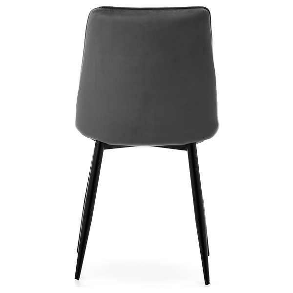 Krzesło tapicerowane welurowe CHIC velvet aksamit zielony