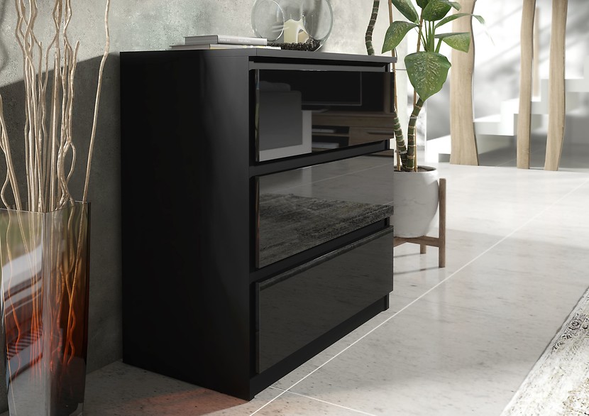 Komoda 3 szuflady kaszmir