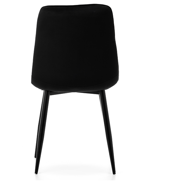 Krzesło tapicerowane welurowe CHIC velvet aksamit zielony