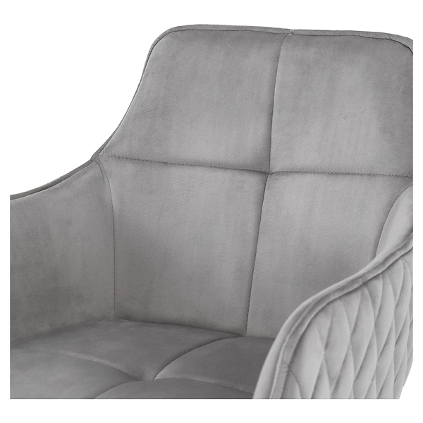 Krzesło obrotowe SC001 | Zielony | Welur 56 | Nogi czarne