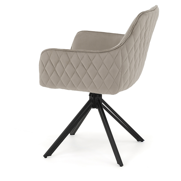 Krzesło obrotowe SC001 | Zielony | Welur 56 | Nogi czarne