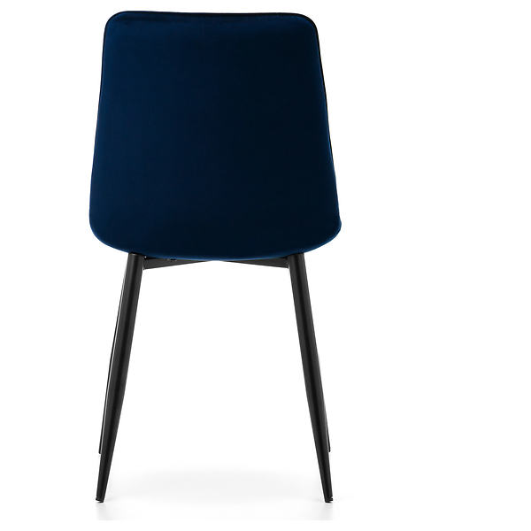 Krzesło tapicerowane welurowe CHIC velvet aksamit zielony