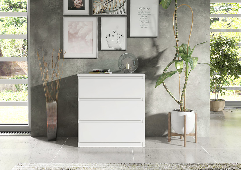 Komoda 3 szuflady kaszmir