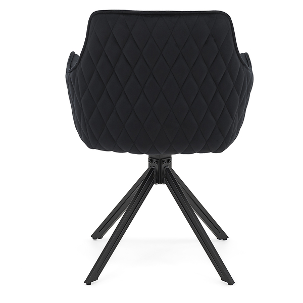 Krzesło obrotowe SC001 | Zielony | Welur 56 | Nogi czarne