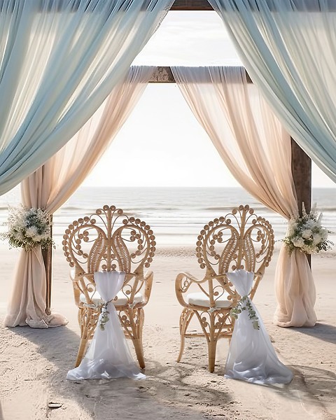 Fotel paw rattanowy z poduszką beżowy rattanowy