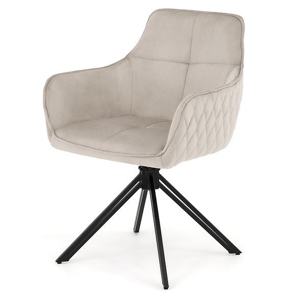 Krzesło obrotowe SC001 | Zielony | Welur 56 | Nogi czarne