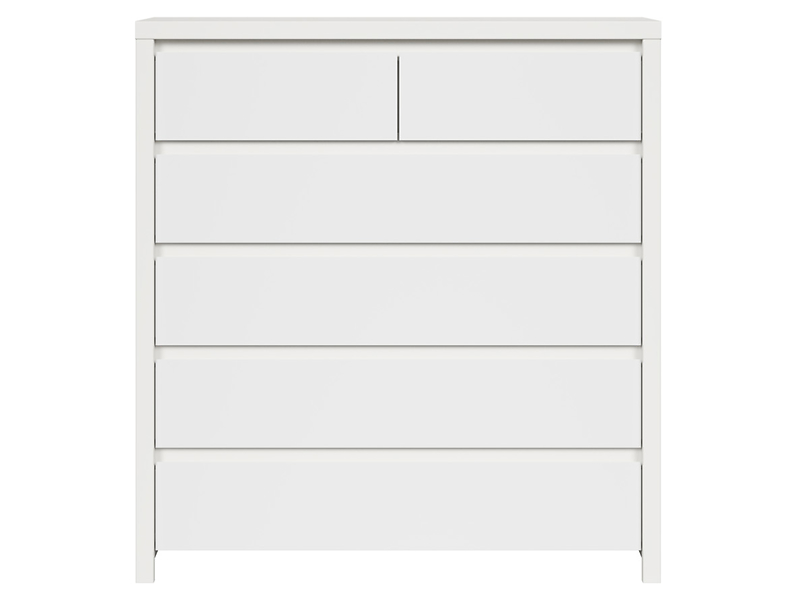 Komoda Kaspian 105 cm z 6 szufladami wenge