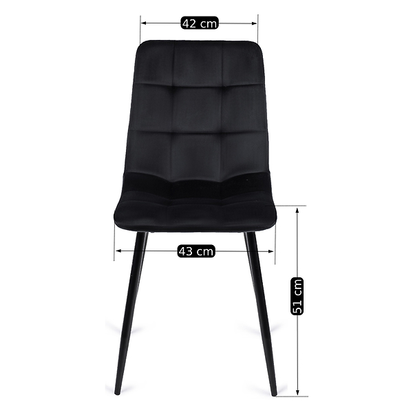 Krzesło Tapicerowane Kuchenne Welurowe Do Jadalni Kuchni Loft PERU Beż