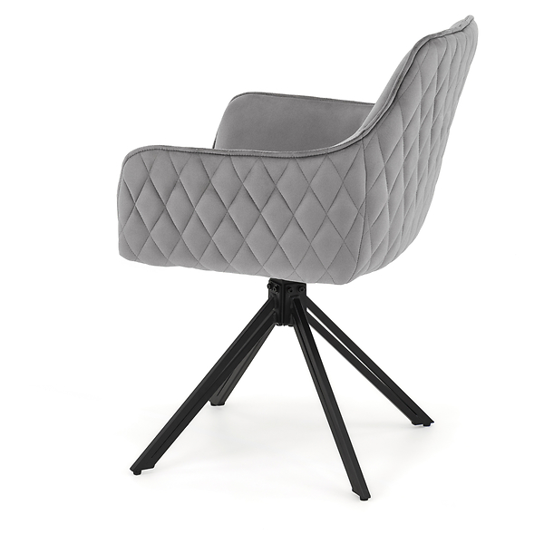 Krzesło obrotowe SC001 | Zielony | Welur 56 | Nogi czarne