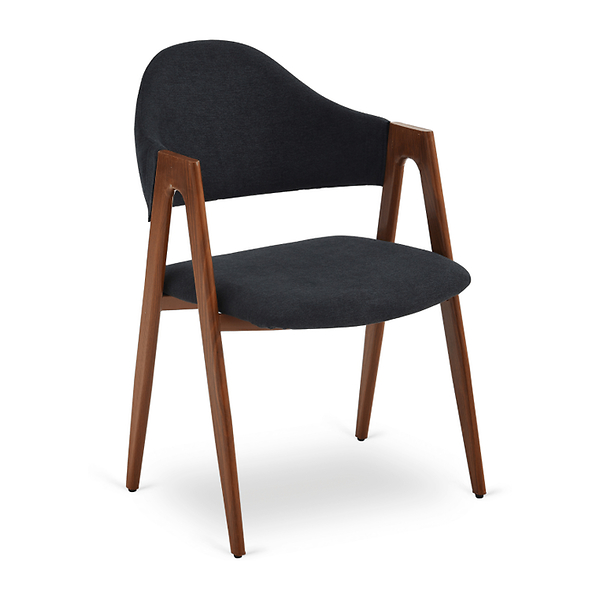 Krzesło Tapicerowane Kuchenne Skandynawskie Do Jadalni Salonu Popiel RUIZ