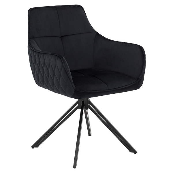 Krzesło obrotowe SC001 | Zielony | Welur 56 | Nogi czarne