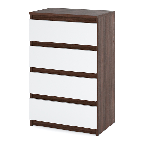 Komoda 4 szuflady 60cm hugo szafka do sypialni salonu szara