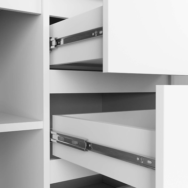 Komoda AKORD K016 Biała 120 cm Biały mat 120x40x77 cm