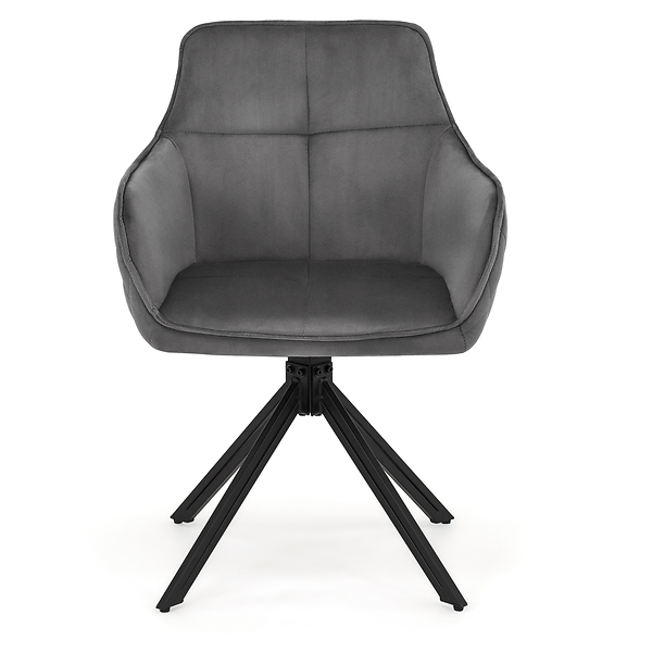 Krzesło obrotowe SC001 | Zielony | Welur 56 | Nogi czarne