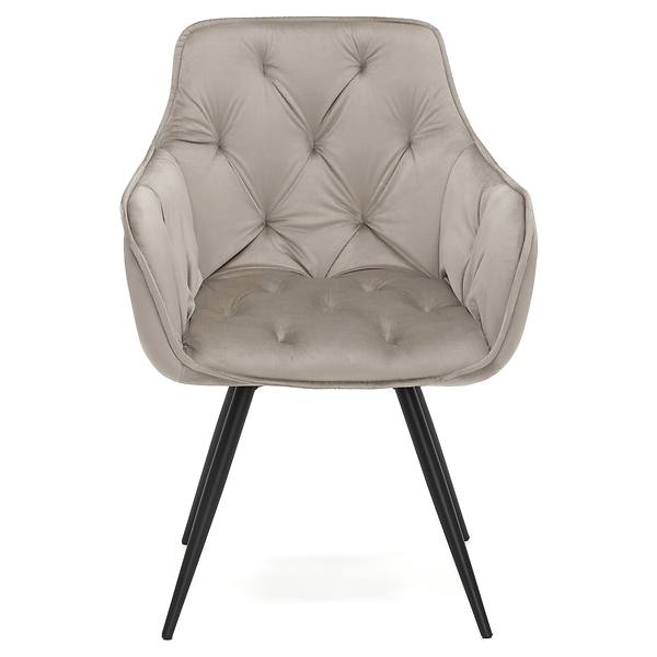 Krzesło obrotowe DC0084-3 | welur | szare