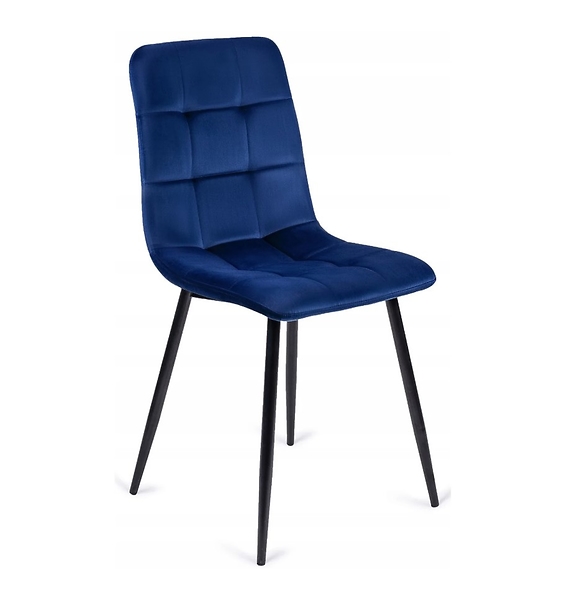 Krzesło Tapicerowane Kuchenne Welurowe Do Jadalni Kuchni Loft PERU Beż