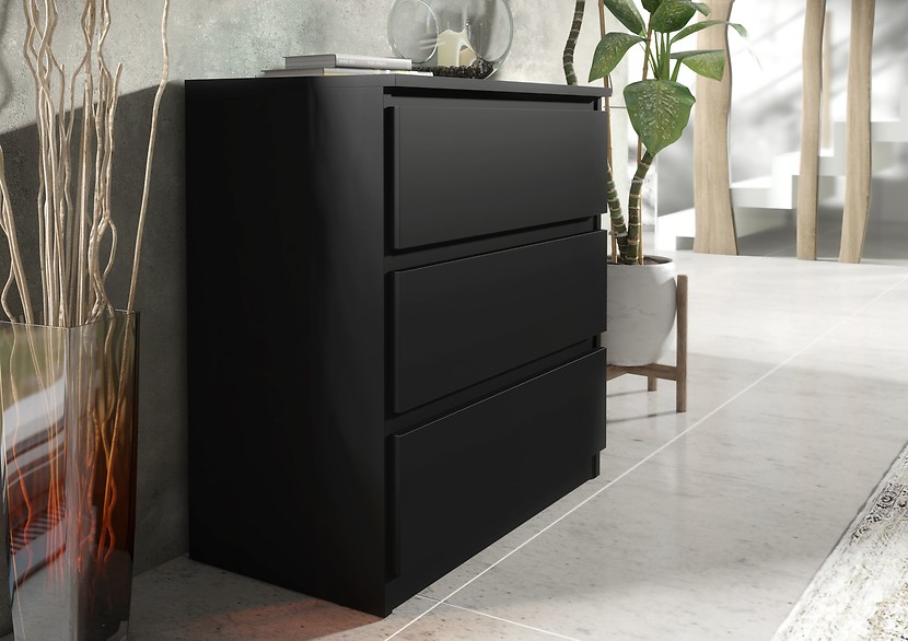 Komoda 3 szuflady kaszmir