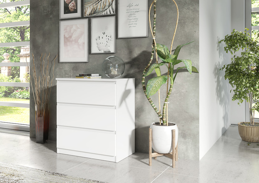 Komoda 3 szuflady kaszmir