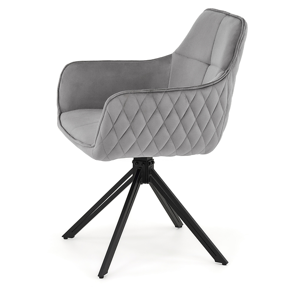 Krzesło obrotowe SC001 | Zielony | Welur 56 | Nogi czarne