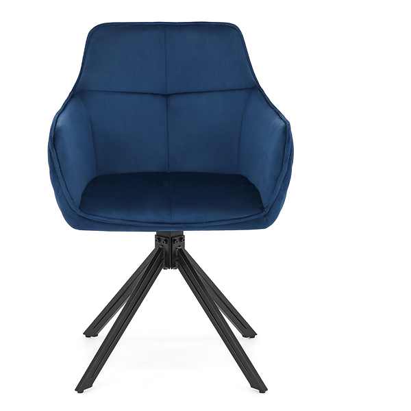 Krzesło obrotowe SC001 | Zielony | Welur 56 | Nogi czarne