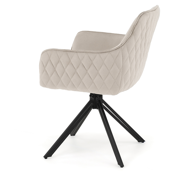 Krzesło obrotowe SC001 | Zielony | Welur 56 | Nogi czarne