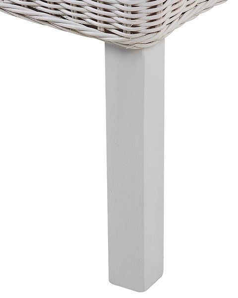 Zestaw 2 krzeseł rattanowych do jadalni