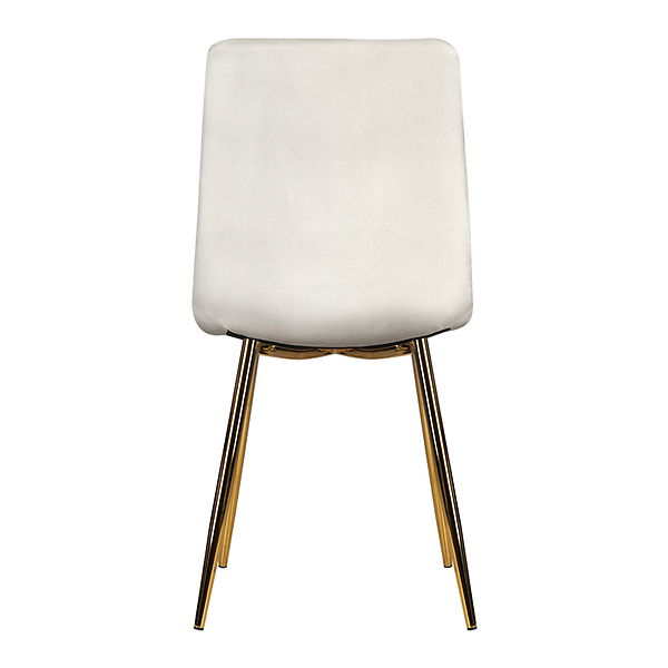 Krzesło tapicerowane szare welurowe pikowane złote nogi glamour